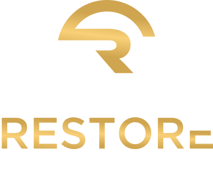 Chiropractic Las Vegas NV Restore Chiropractic White Logo